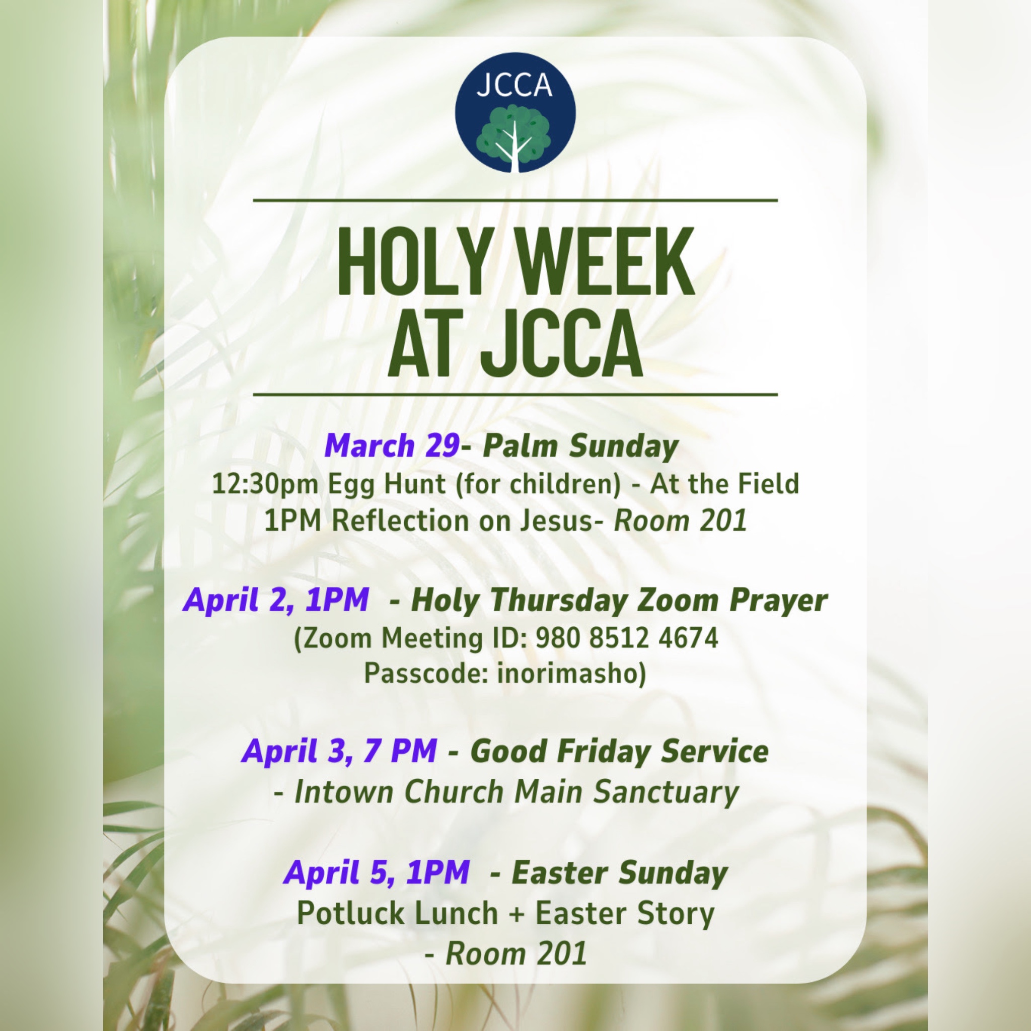 JCCA, Gospel, choirs, 