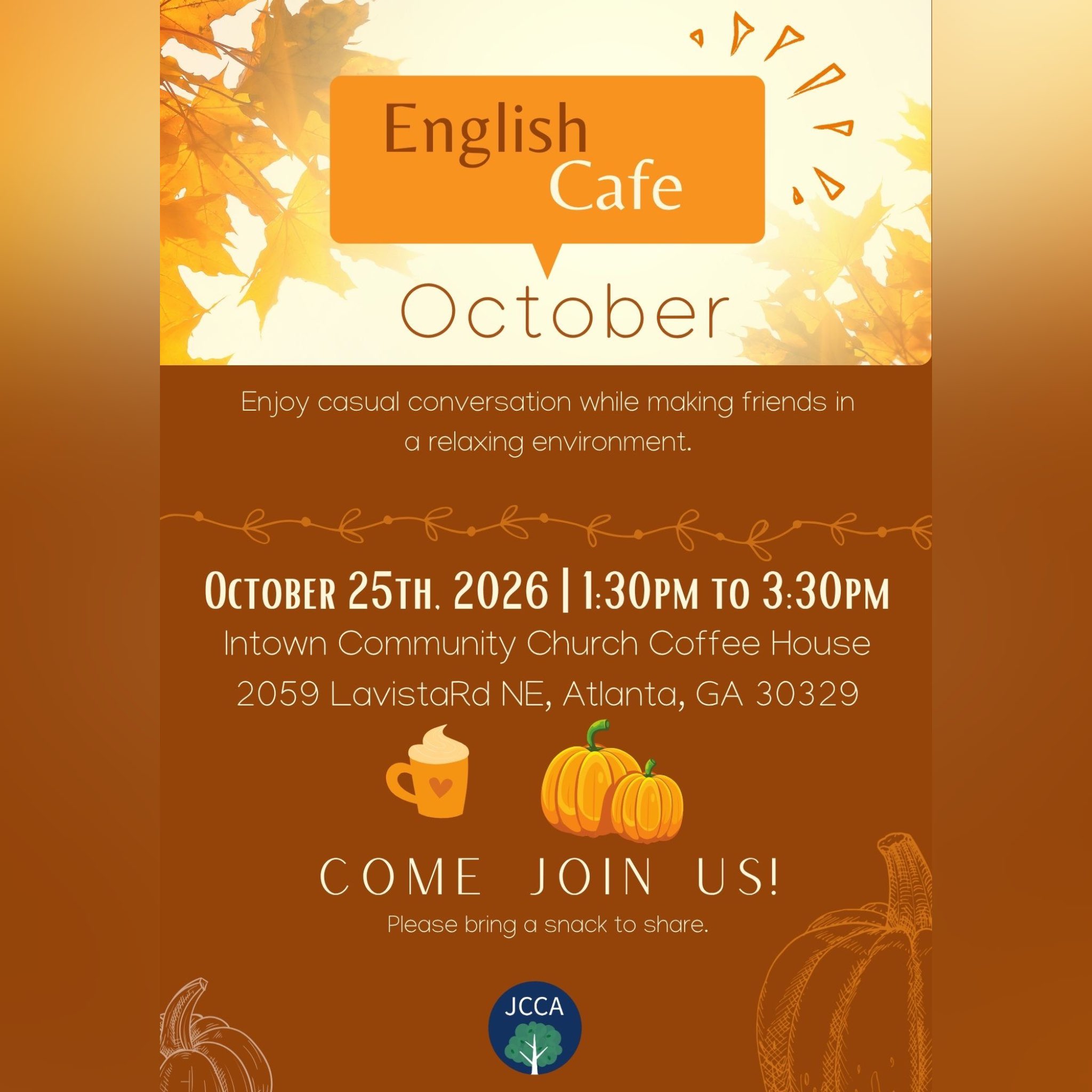 Japanese Christian Community Atlanta English Cafe